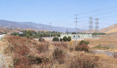 Simulated View of the Alberhill Substation, California